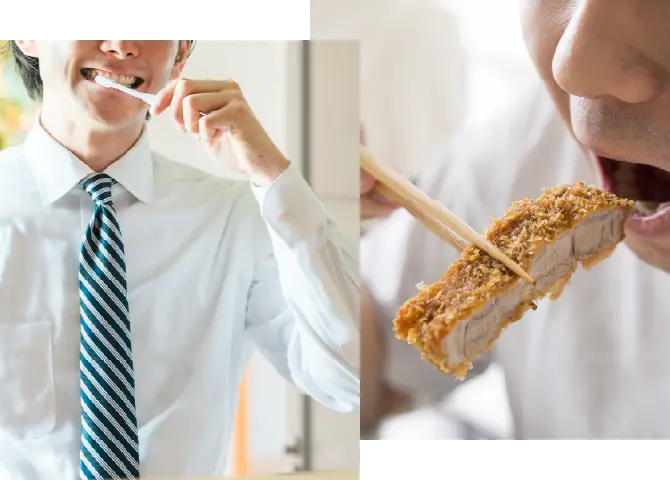 イメージ：矯正中の生活は、どう変わる？1