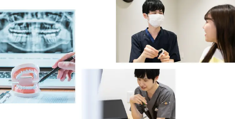 イメージ：インビザライン矯正でまず大切なのは「本当に最適な選択なのか」嘘なく伝えること。3